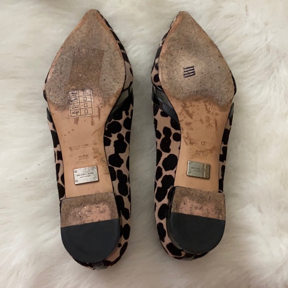 Michael Kors Collection Calf Hair Leopard Flats - Picture 12 of 12